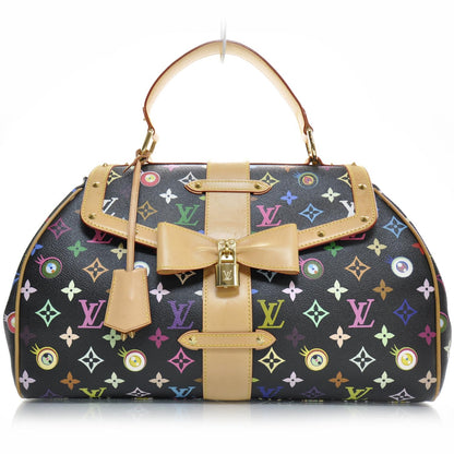 Louis Vuitton Monogram Multicolor Murakami Eye Love You Black 1 of 10