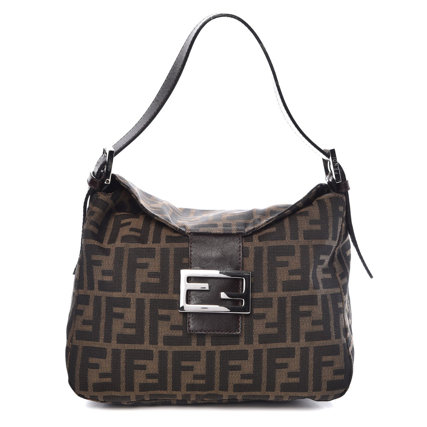 Fendi Zucca Shoulder Bag Tobacco 1 of 9