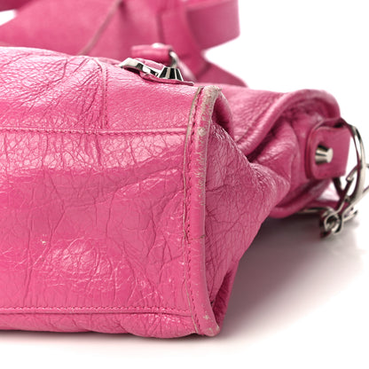Balenciaga Agneau Classic Silver Hardware S City Rose Flamingo 10 of 18
