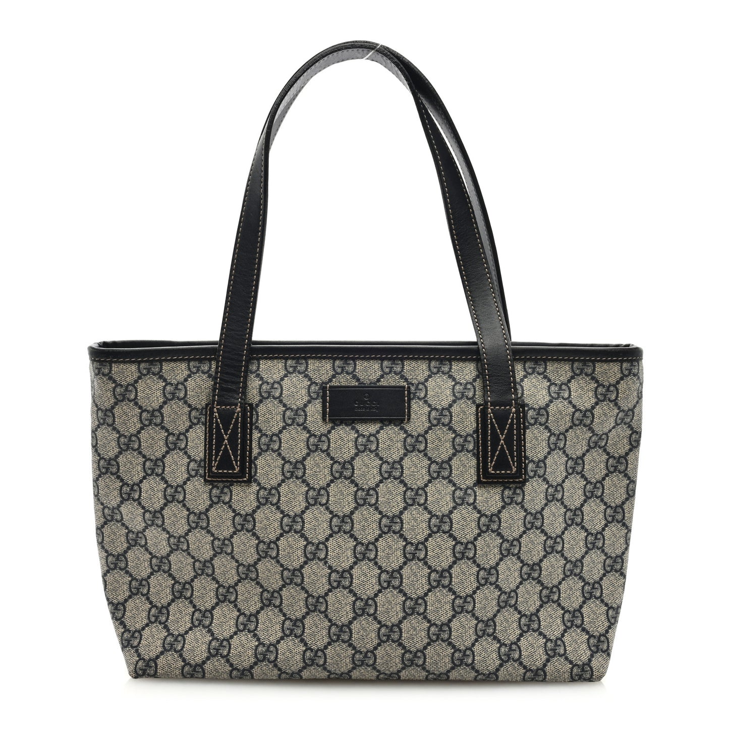 GG Supreme Monogram Small Joy Tote Navy