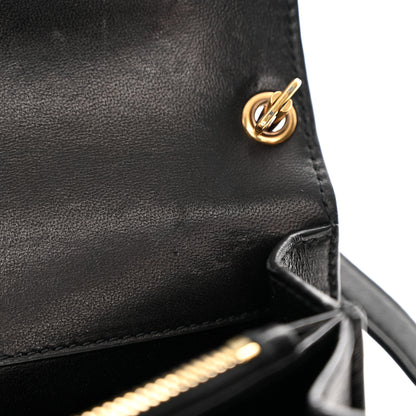 Saint Laurent Lambskin Quilted Mini Gaby Satchel Black 14 of 15