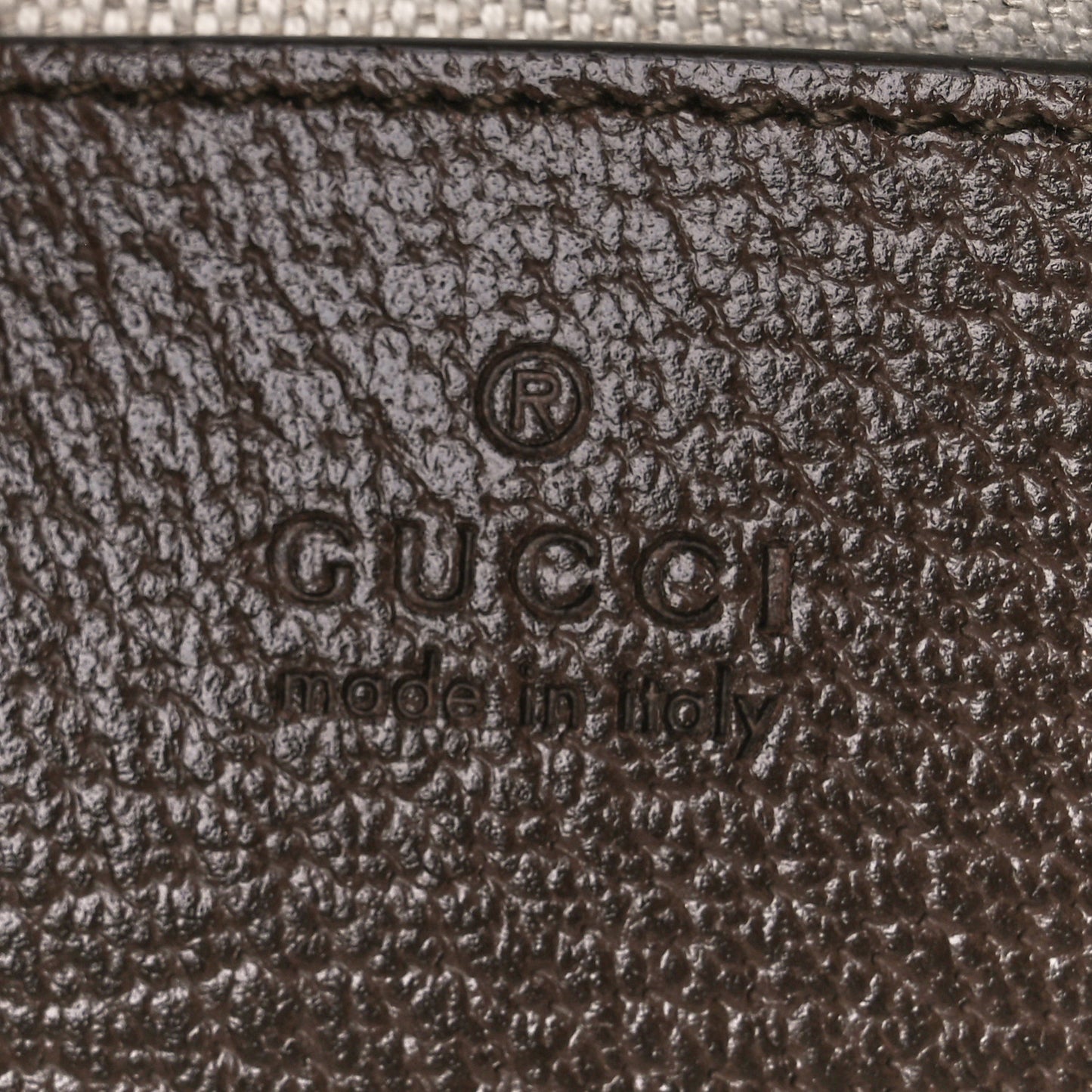 GG Supreme Monogram Textured Dollar Calfskin Small Ophidia Hobo Beige Ebony New Acero