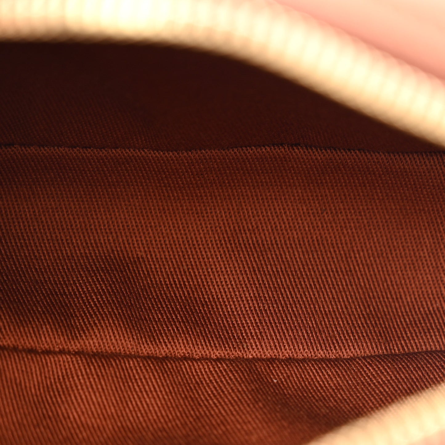 Calfskin Gancio Small Archive Camera Case Natural Brown