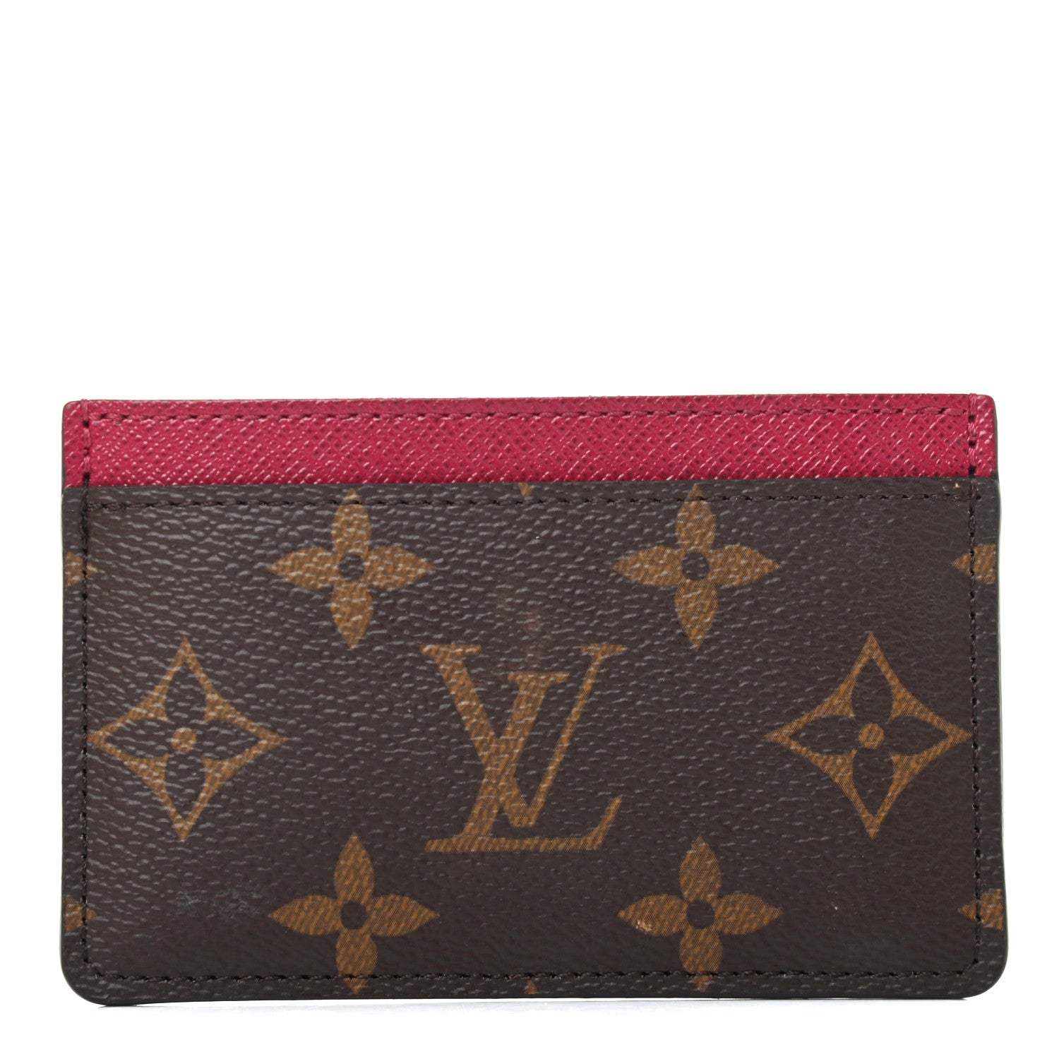 Louis Vuitton Monogram Card Holder Fuchsia 1 of 8