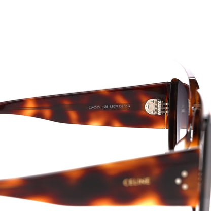 Celine Acetate Triomphe 01 Sunglasses CL40262U Tortoise 5 of 8