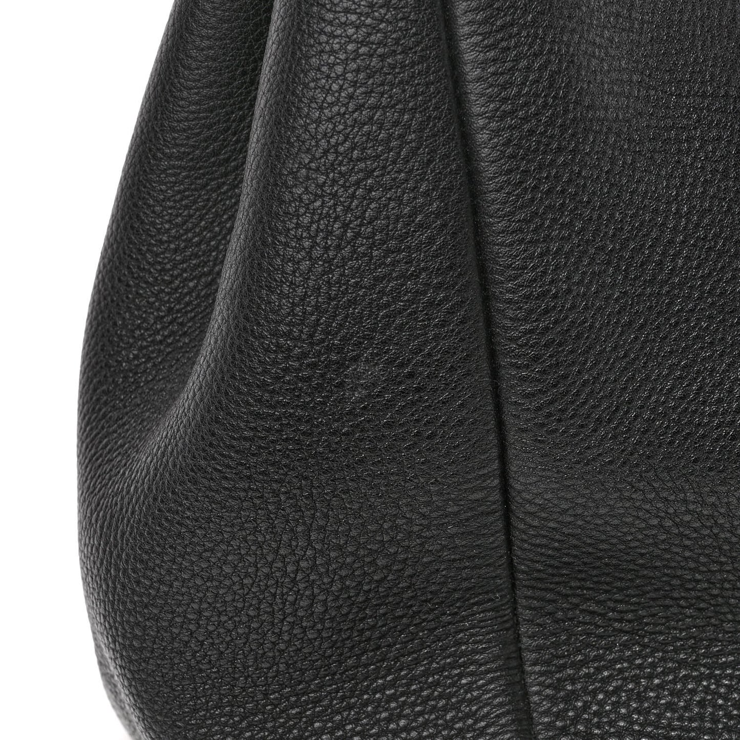 Vitello Daino Shopping Satchel Black