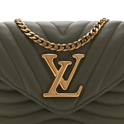 Louis Vuitton Calfskin New Wave Multi Pochette Kaki 8 of 10