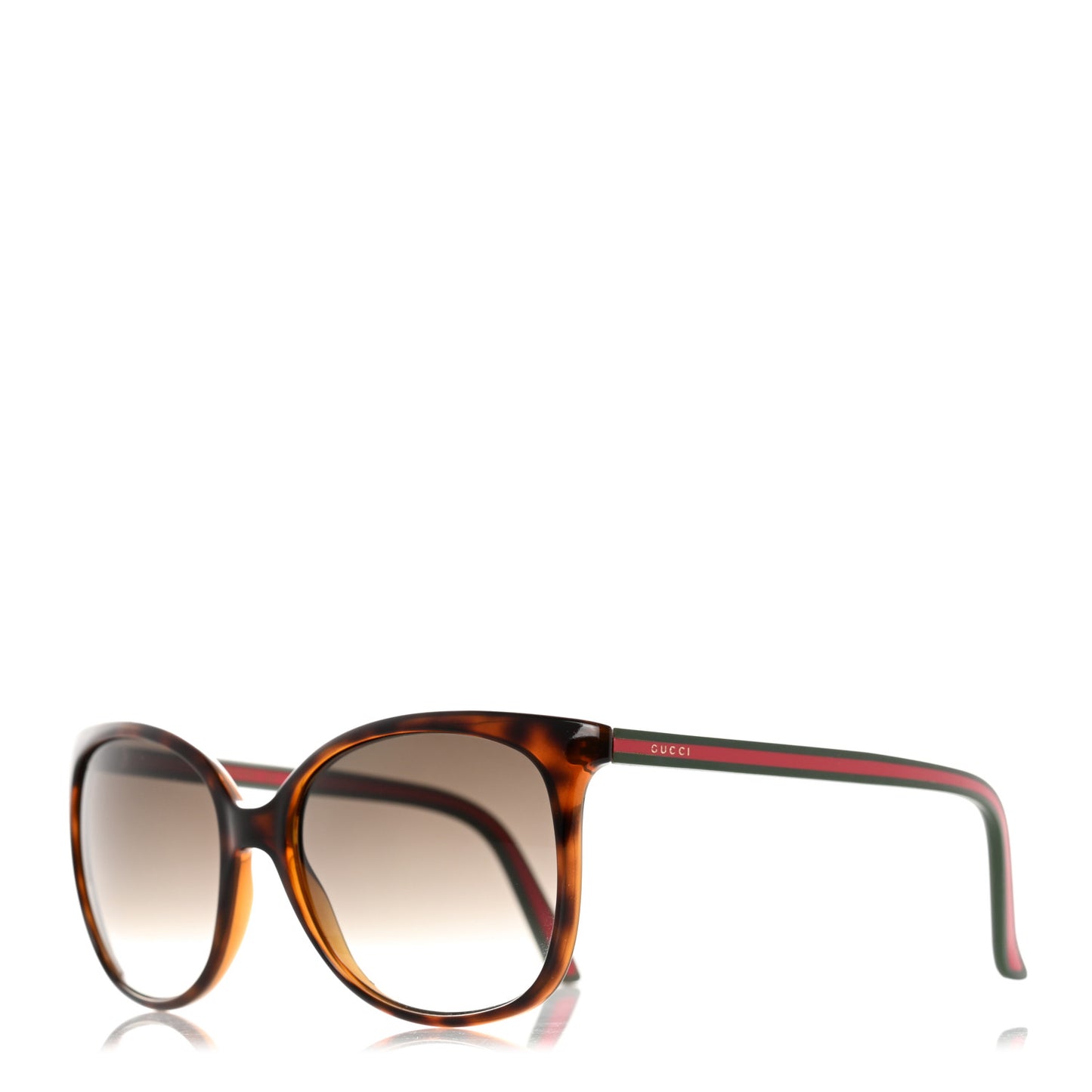 56mm Oversized Web Sunglasses GG0508S Tortoise