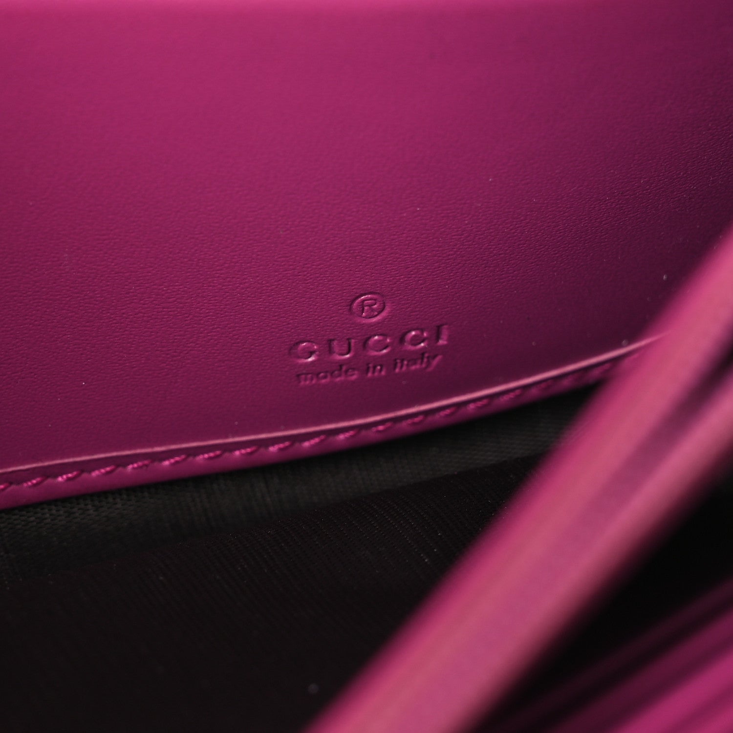 Gucci Guccissima Signature Bowy Continental Wallet Peonia Flower 6 of 9