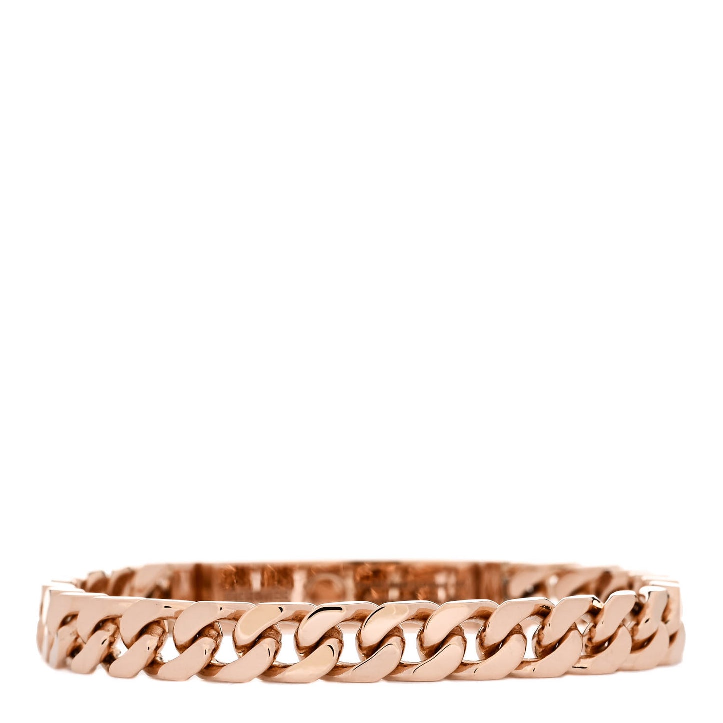18K Rose Gold Diamond PM Kelly Chaine Bracelet XS