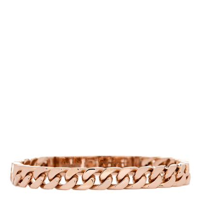Hermes 18K Rose Gold Diamond PM Kelly Chaine Bracelet XS 2 of 4