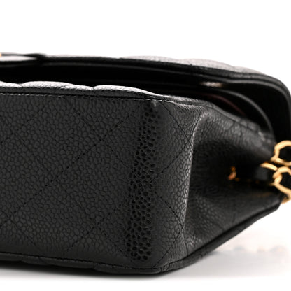 Chanel Caviar Quilted Small Double Flap Black 10 of 10