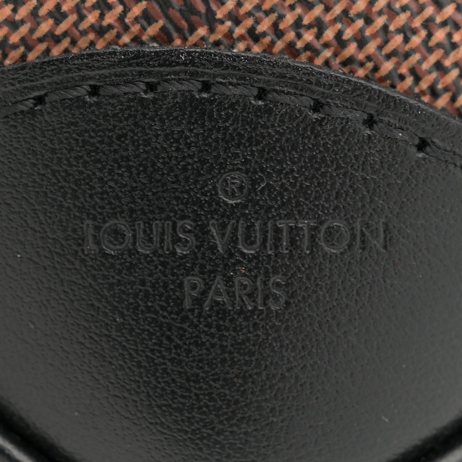 Louis Vuitton Damier Ebene Odeon PM Black 6 of 9