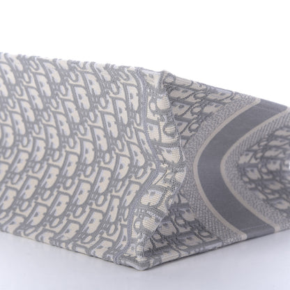 Christian Dior Oblique Medium Book Tote Grey 7 of 10
