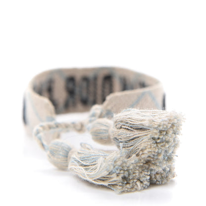 Christian Dior Woven Cotton J'Adior Friendship Bracelet 3 of 4