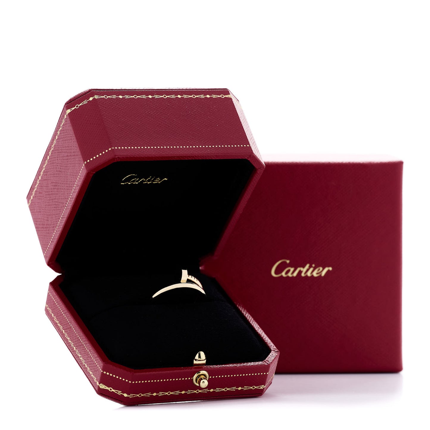 18K Yellow Gold Juste Un Clou Ring 55 7.25