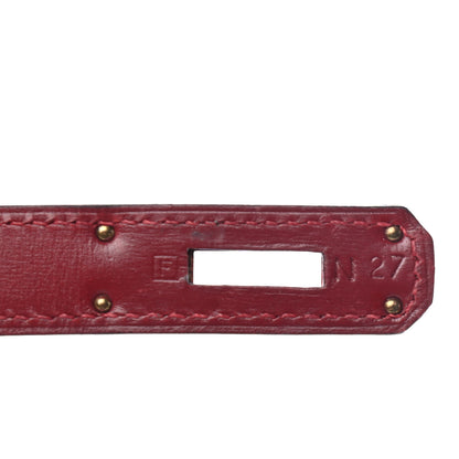 Hermes Box Kelly Retourne 28 Rouge H 6 of 7