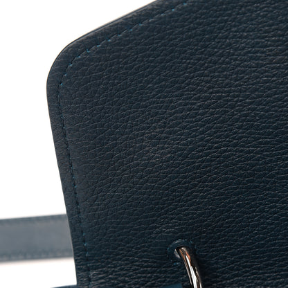 Chloe Grained Calfskin Medium Aby Day Shoulder Bag Navy Ink 12 of 13