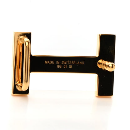 Hermes Epsom Swift 13mm Focus Belt 75 Etoupe White 6 of 9