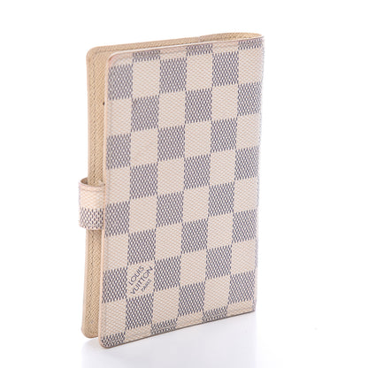 Louis Vuitton Damier Azur Small Ring Agenda Cover 2 of 5