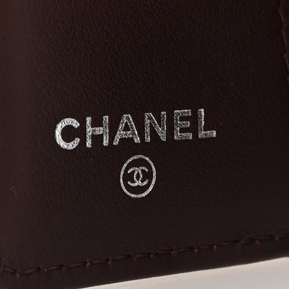 Chanel Caviar Quilted Classic 4 Key Holder Wallet Black 6 of 9