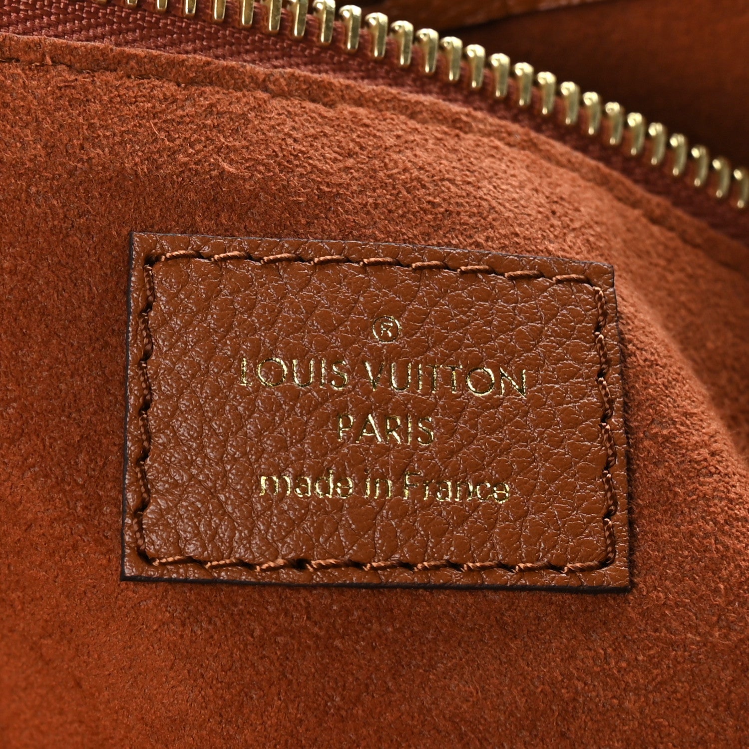 Louis Vuitton Empreinte Monogram Giant Neverfull MM Cognac 7 of 9
