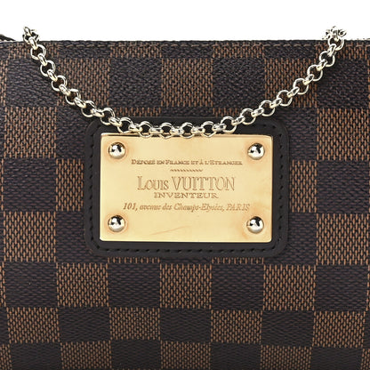 Louis Vuitton Damier Ebene Eva Clutch 8 of 11