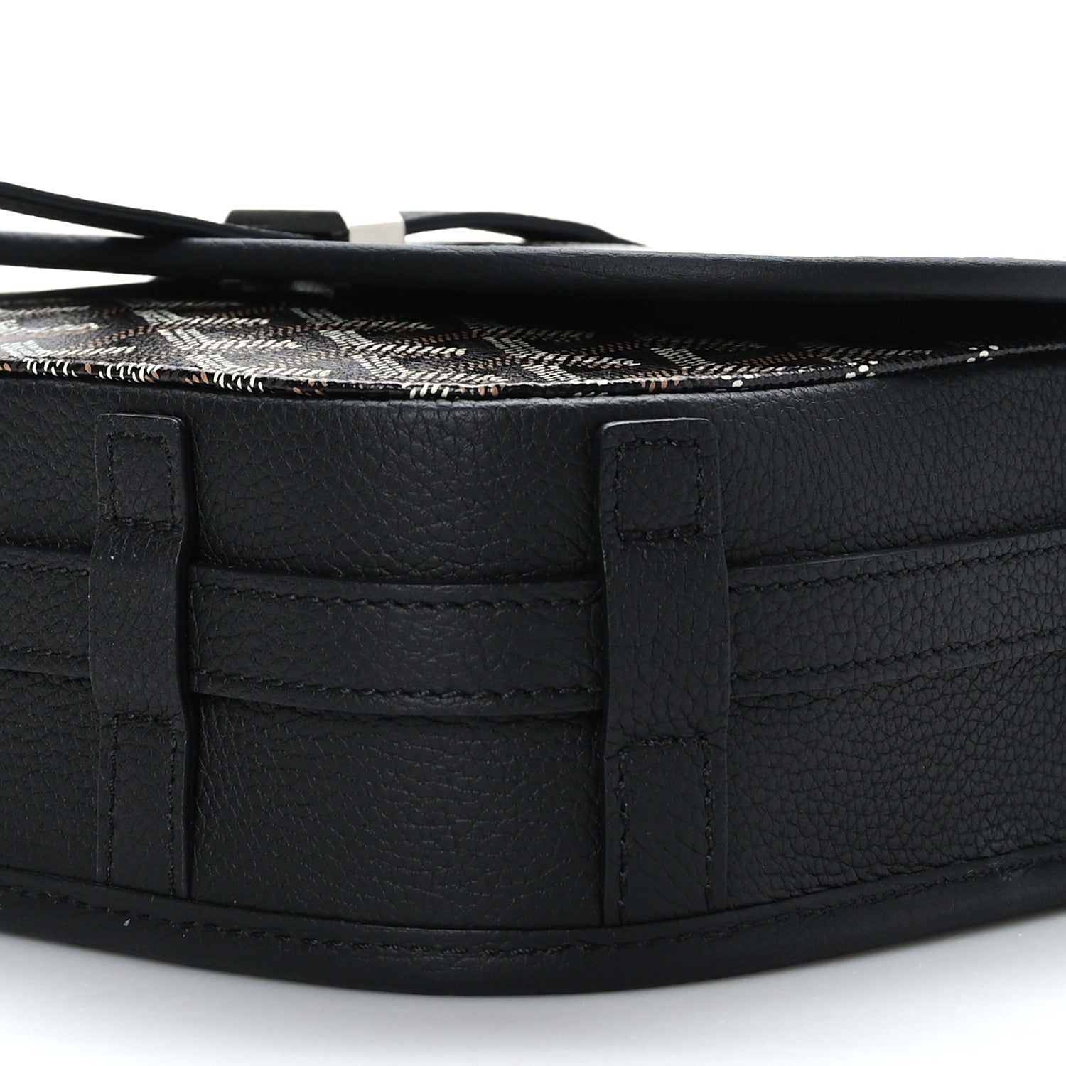 Goyard Goyardine Belvedere II PM Messenger Bag Black 8 of 8