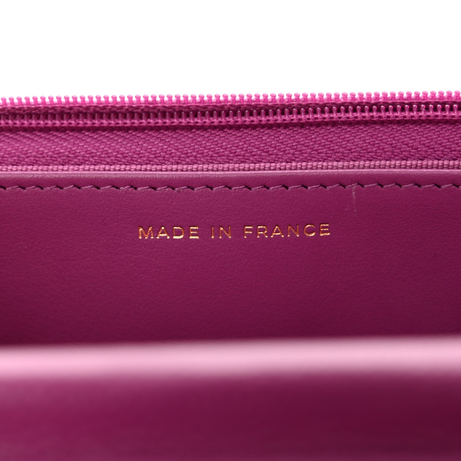 Chanel Caviar Quilted Wallet on Chain WOC Purple 7 of 11