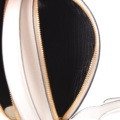 Prada Saffiano Lux Odette Crossbody Bianco 5 of 11