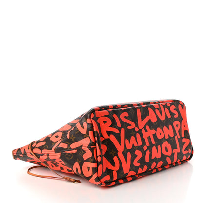 Louis Vuitton Monogram Graffiti Neverfull GM Orange 4 of 12