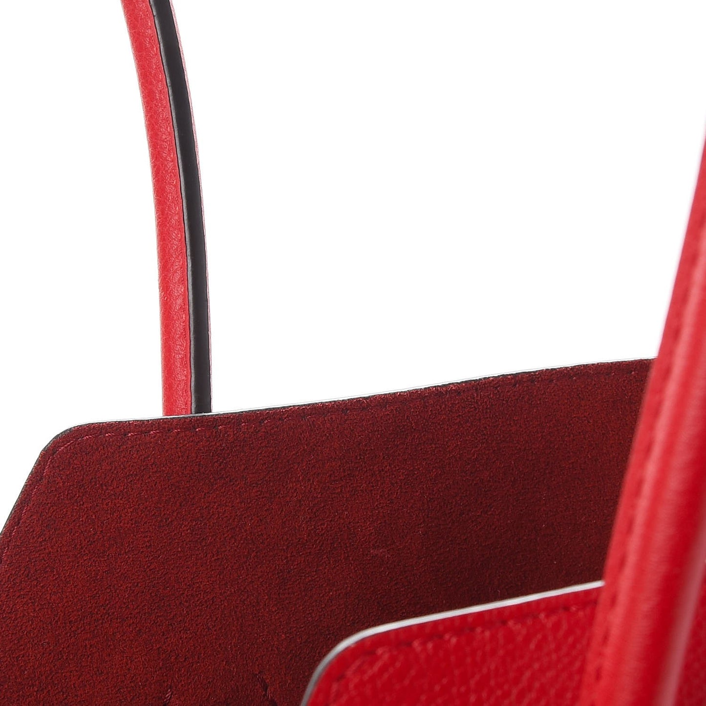 Calfskin Monogram Kimono Tote Cherry