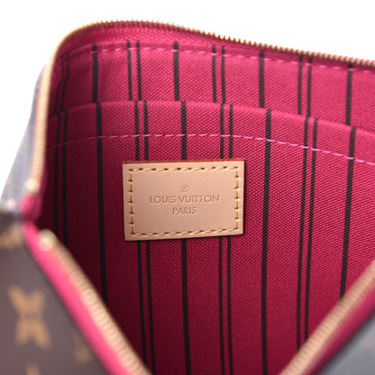 Louis Vuitton Monogram Neverfull MM GM Pochette Pivoine 6 of 8