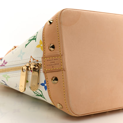 Louis Vuitton Monogram Multicolor Alma White 8 of 11