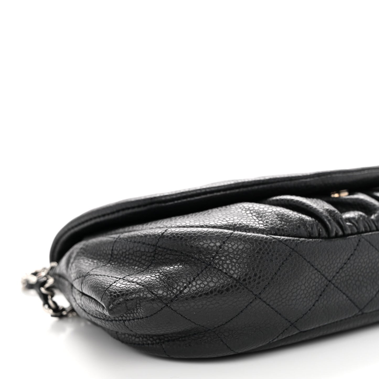 Caviar Half Moon Wallet On Chain WOC Black