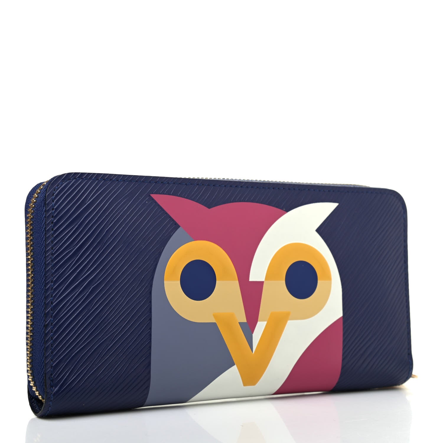 Louis Vuitton Epi Owl Zippy Wallet Iris 2 of 4