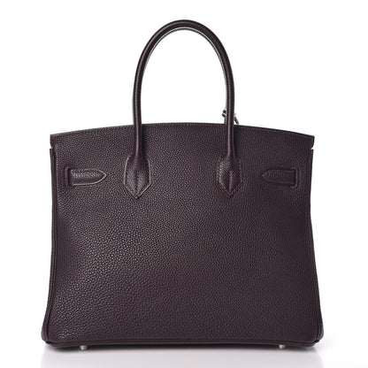 Hermes Togo Birkin 30 Raisin 4 of 31