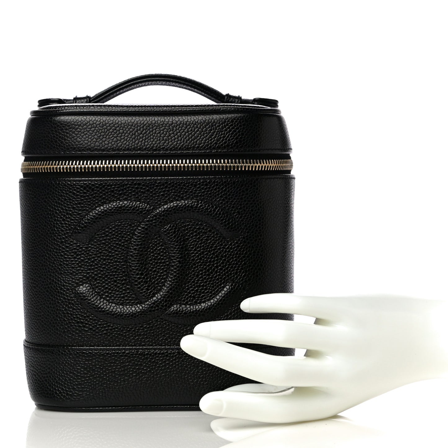 Caviar Vanity Cosmetic Case Black
