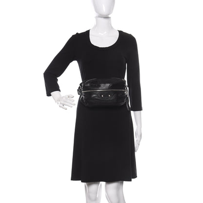 Balenciaga Lambskin Classic Hardware Neo Lift Hip Bag Black 2 of 10