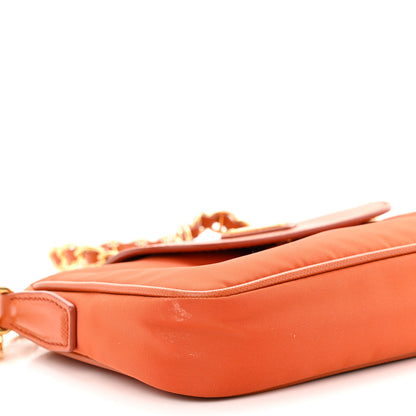Prada Nylon Crossbody Bag Orange 8 of 9
