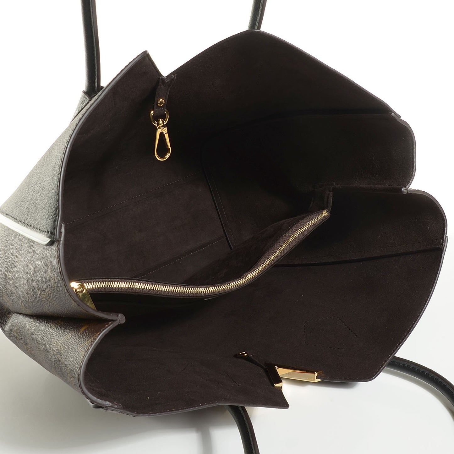 Calfskin Monogram Kimono Tote Black