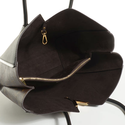 Louis Vuitton Calfskin Monogram Kimono Tote Black 5 of 7