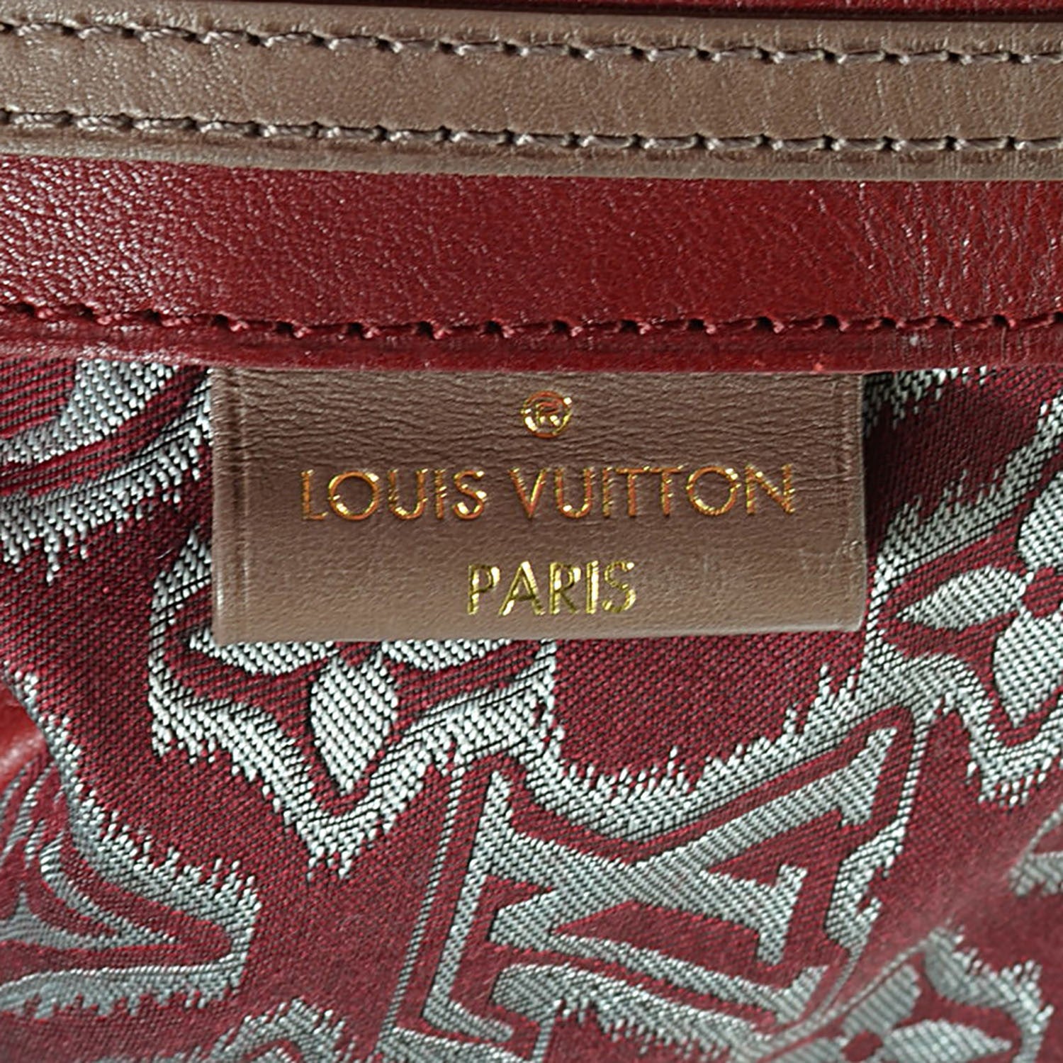 Louis Vuitton Jacquard Monogram Aviator Bordeaux 7 of 8