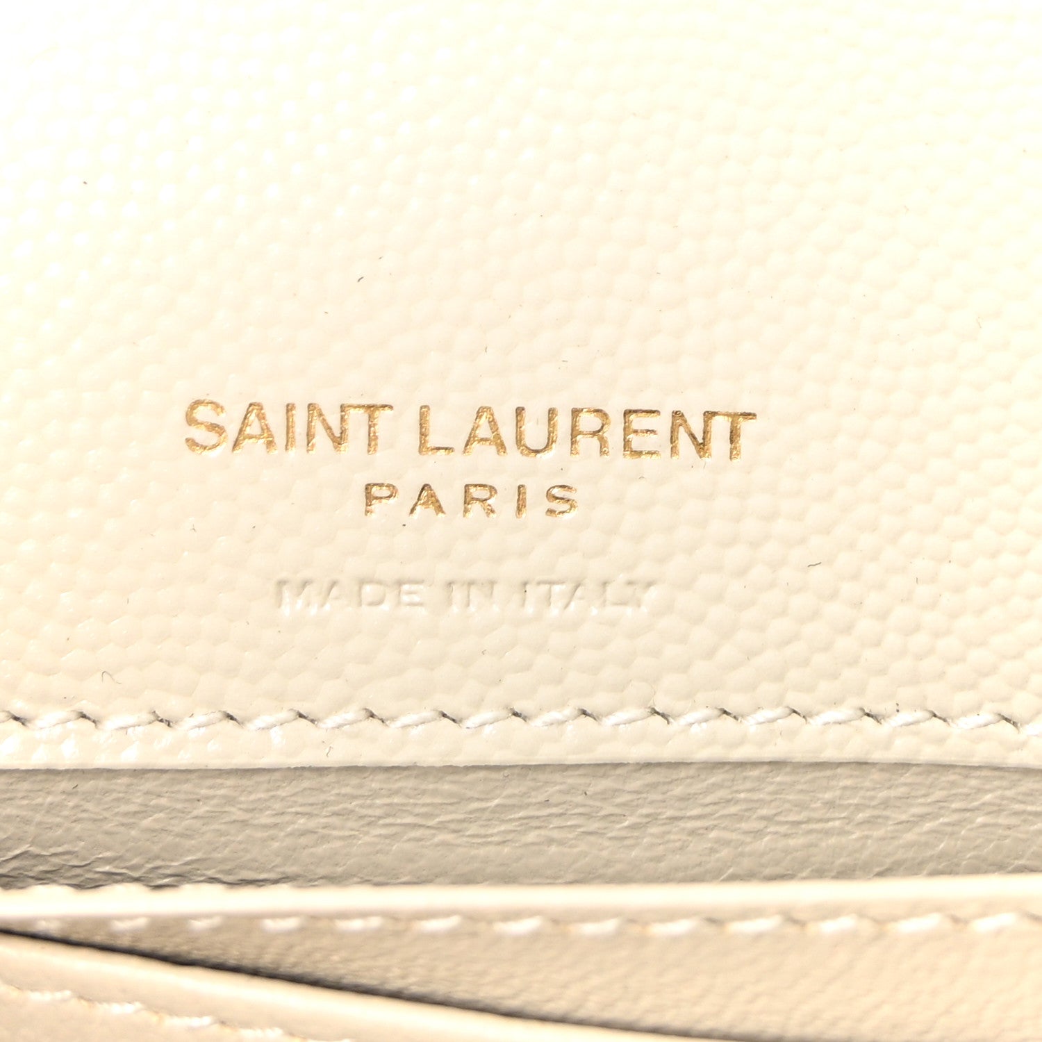 Saint Laurent Grain De Poudre Monogram Kate Belt Bag Crema Soft 11 of 17