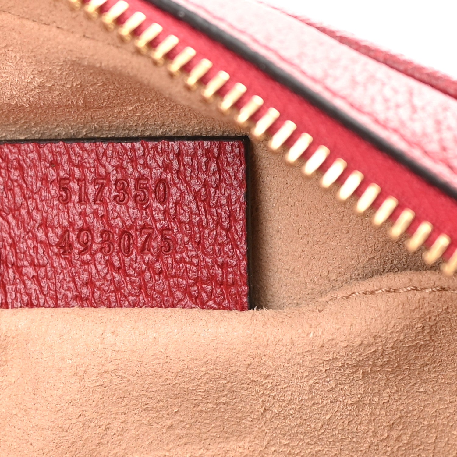 Gucci GG Supreme Monogram Flora Web Mini Ophidia Shoulder Bag Red 7 of 11