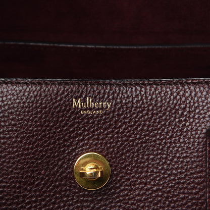 Mulberry Grain Vegetable Tanned Calfskin Bayswater Oxblood 5 of 9