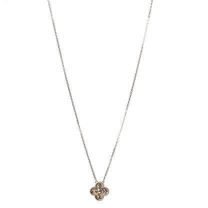 Van Cleef & Arpels 18K Yellow Gold Vintage Alhambra Pendant Necklace 1 of 7