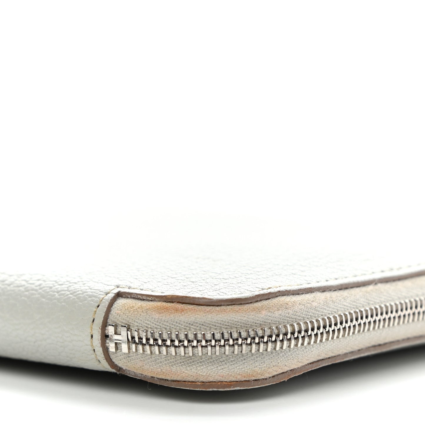 Chevre Mysore Azap GM Combined Wallet Gris Pale