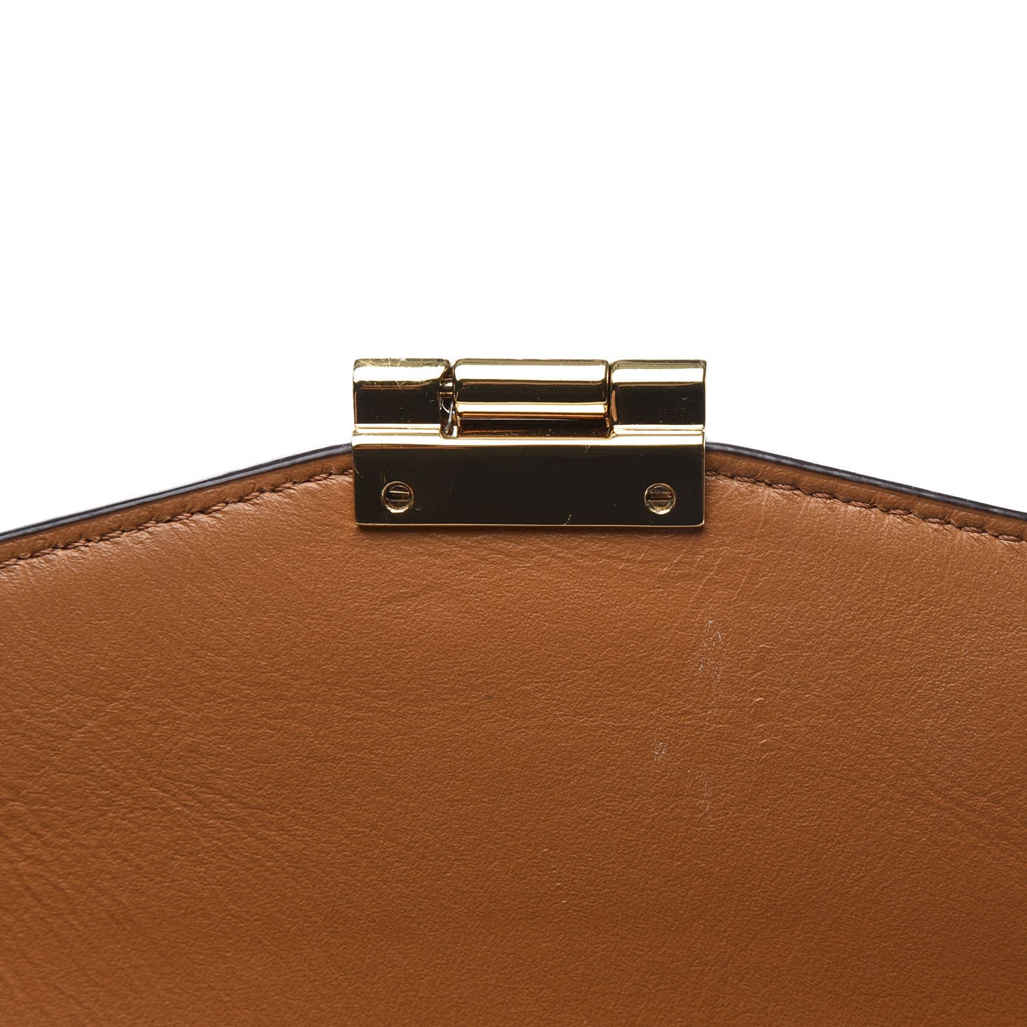 Visetos Medium Patricia Wallet On Chain Cognac