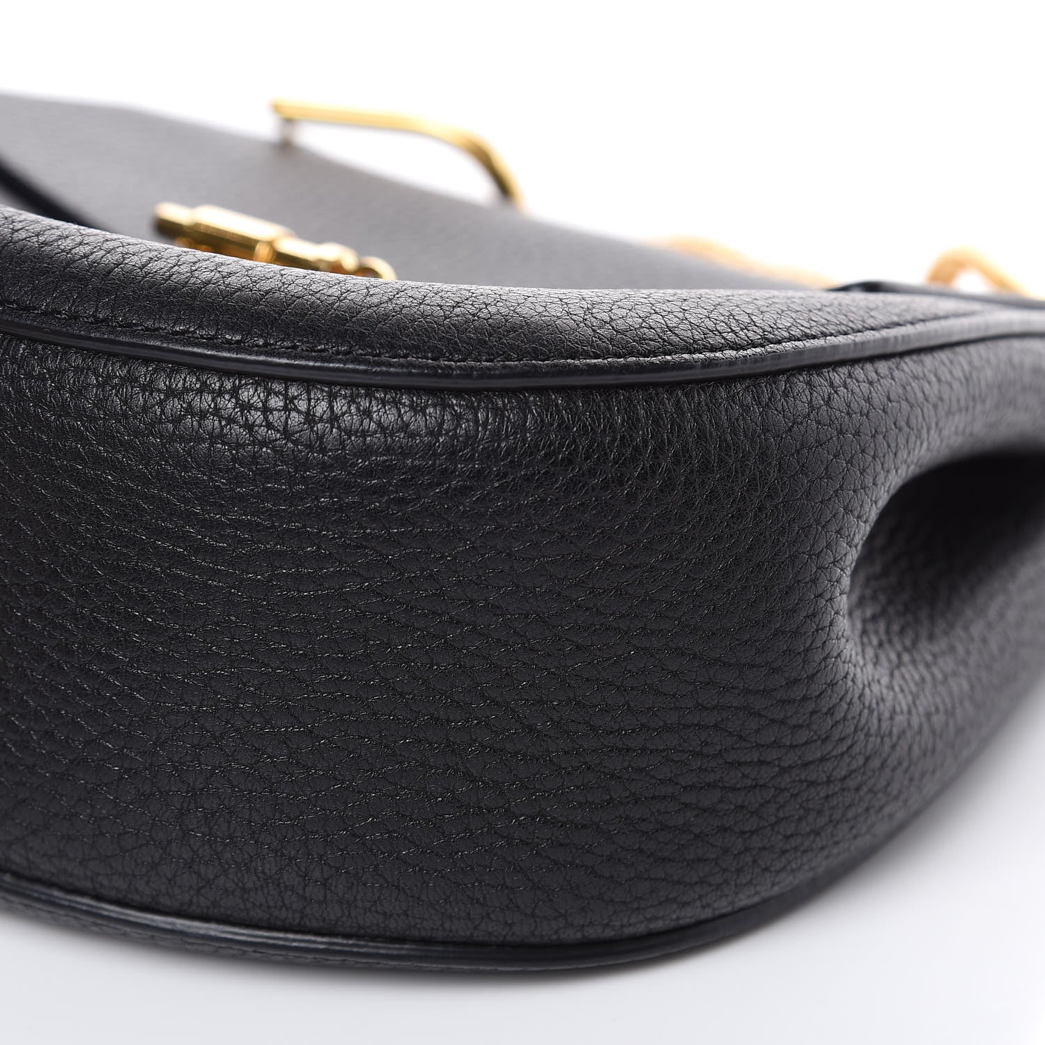 Chloe Grained Lambskin Drew Shoulder Bag Black 8 of 9